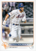 Patrick Mazeika #166 New York Mets (Factory set, Large RC logo) | 2022 Topps