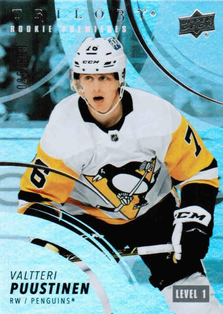 Valtteri Puustinen #166 Pittsburgh Penguins | 2022-23 Upper Deck Trilogy
