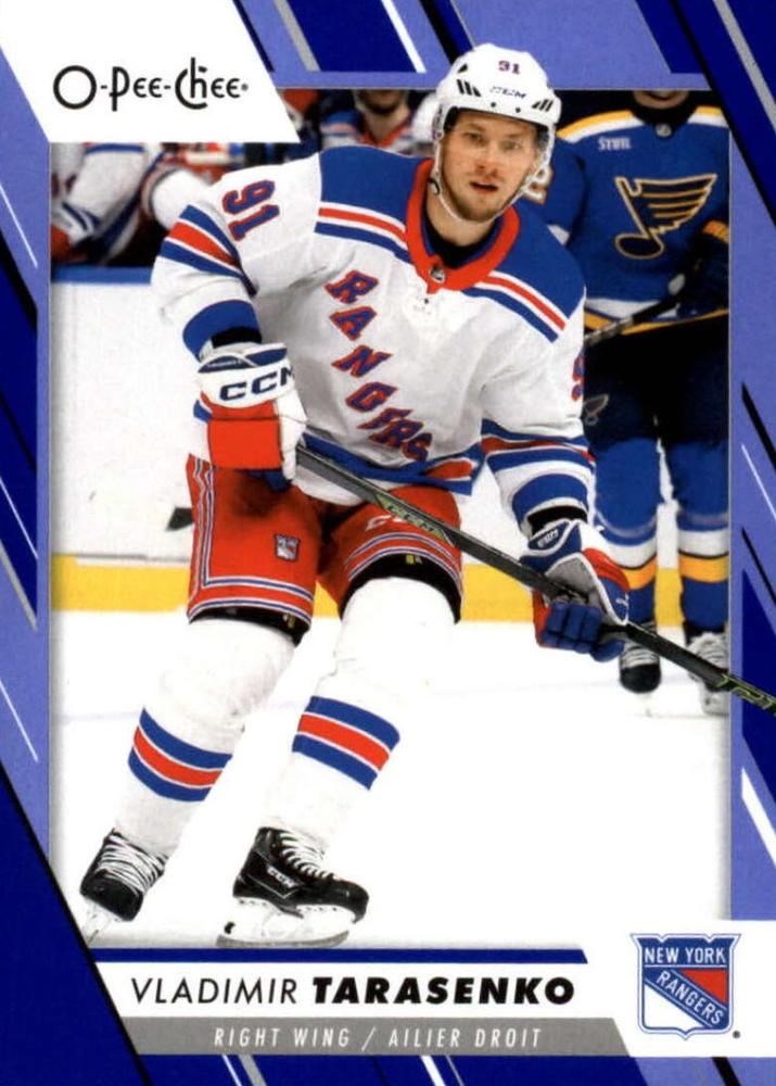 Vladimir Tarasenko #166 New York Rangers | 2023-24 O-Pee-Chee Blue Border