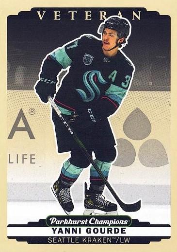 Yanni Gourde #166 Seattle Kraken | 2022-23 Parkhurst Champions