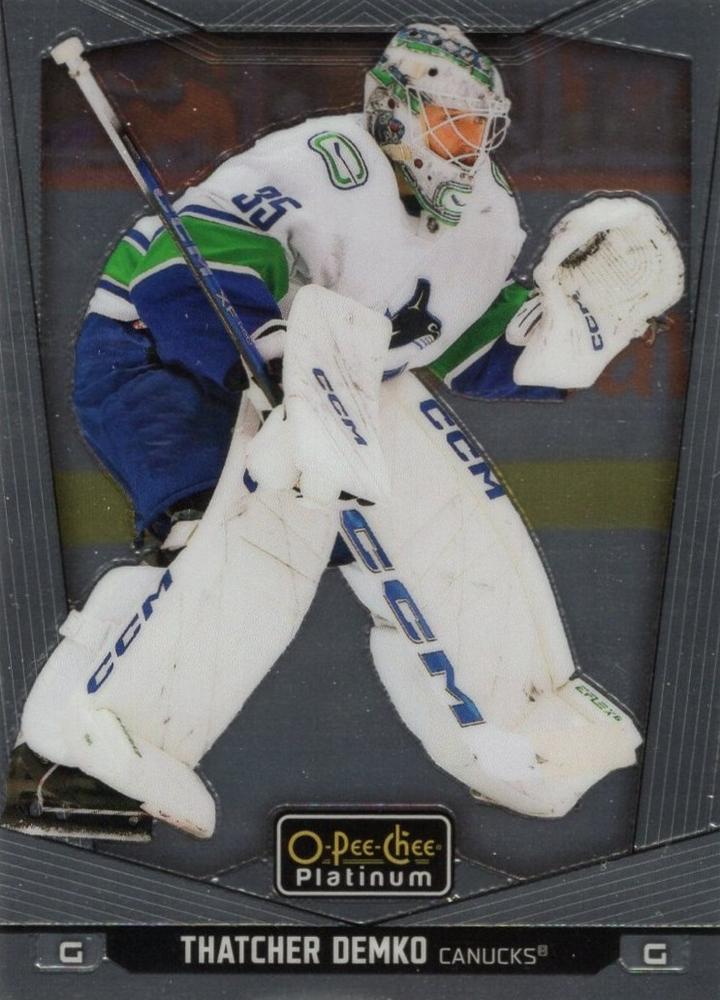 Thatcher Demko #166 Vancouver Canucks | 2024-25 O-Pee-Chee Platinum