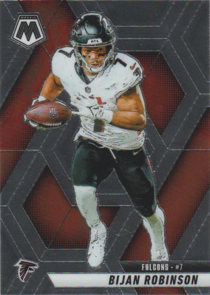 Bijan Robinson #166 Atlanta Falcons | 2025 Panini Mosaic | NFL Football