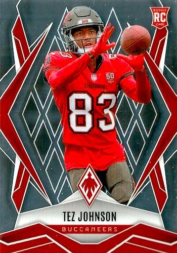 Tez Johnson #166 Tampa Bay Buccaneers | 2025 Panini Phoenix | NFL Football