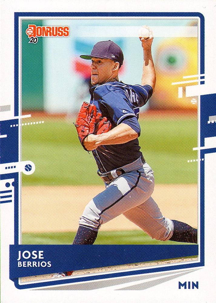 Jose Berrios #167 Minnesota Twins | 2020 Donruss