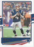 Jarrett Stidham #167 New England Patriots (Blue jersey) | 2020 Panini Donruss | NFL Football