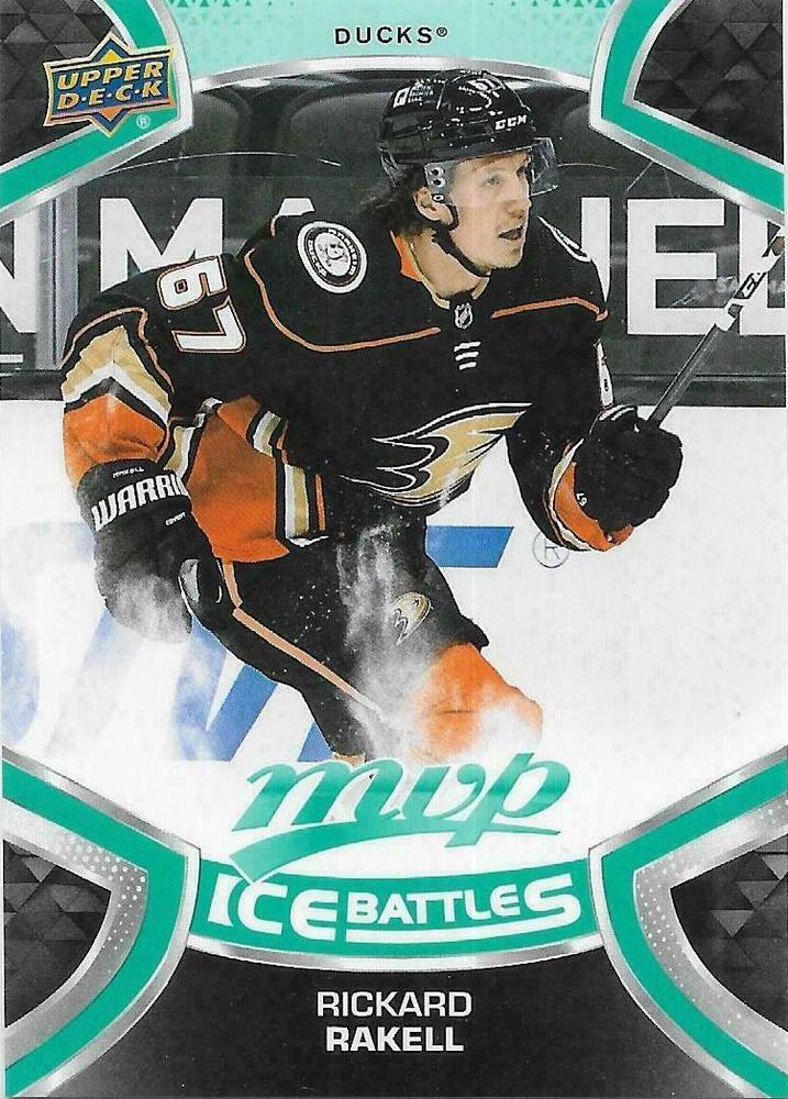 Rickard Rakell #167 Anaheim Ducks | 2021-22 Upper Deck MVP Ice Battles