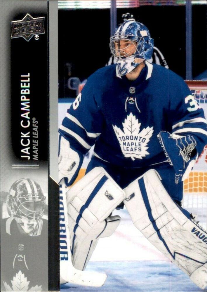 Jack Campbell #167 Toronto Maple Leafs | 2021-22 Upper Deck