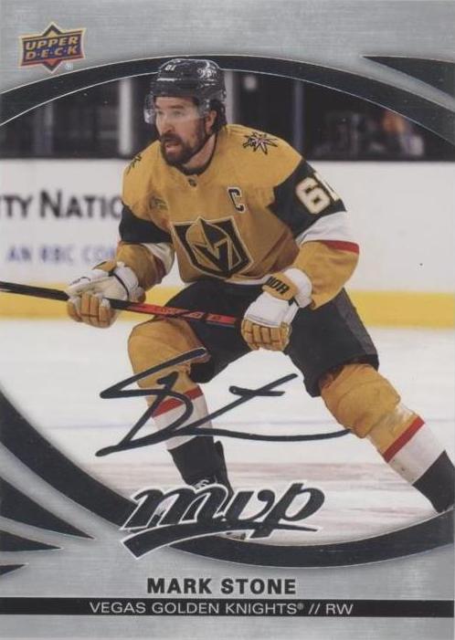 Mark Stone #167 Vegas Golden Knights | 2023-24 Upper Deck MVP Silver Script
