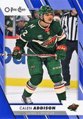 Calen Addison #167 Minnesota Wild | 2023-24 O-Pee-Chee Blue Border