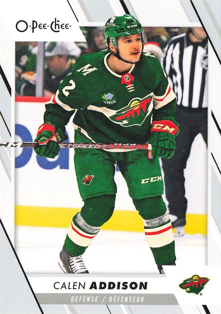 Calen Addison #167 Minnesota Wild | 2023-24 O-Pee-Chee Hockey