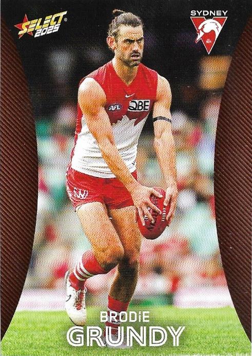 Brodie Grundy #167 Sydney Swans | 2025 Select AFL Footy Stars