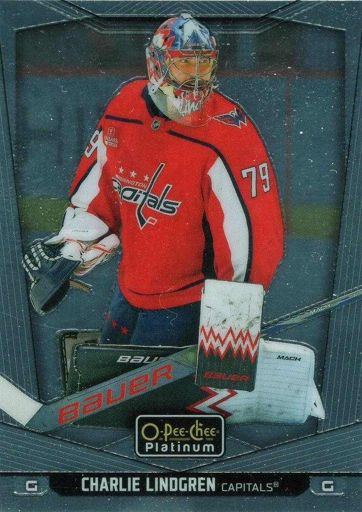 Charlie Lindgren #167 Washington Capitals | 2024-25 O-Pee-Chee Platinum