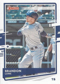 Brandon Lowe #168 Tampa Bay Rays | 2020 Donruss