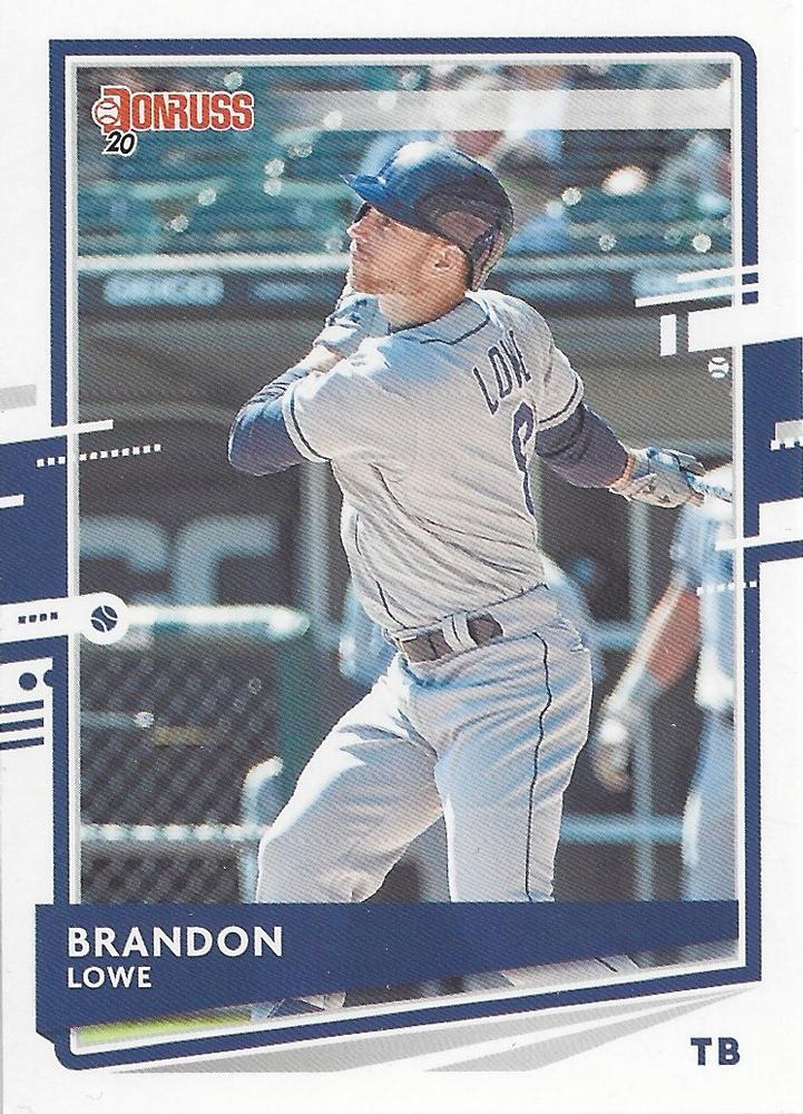 Brandon Lowe #168 Tampa Bay Rays | 2020 Donruss