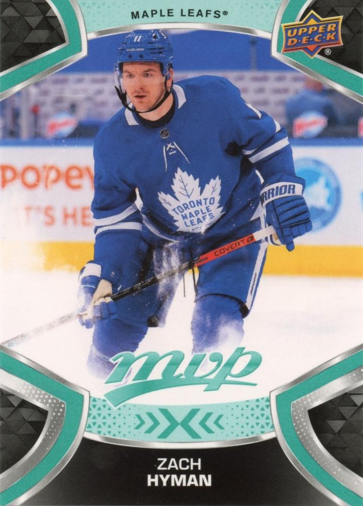 Zach Hyman #168 Toronto Maple Leafs | 2021-22 Upper Deck MVP