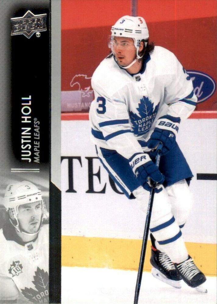 Justin Holl #168 Toronto Maple Leafs | 2021-22 Upper Deck