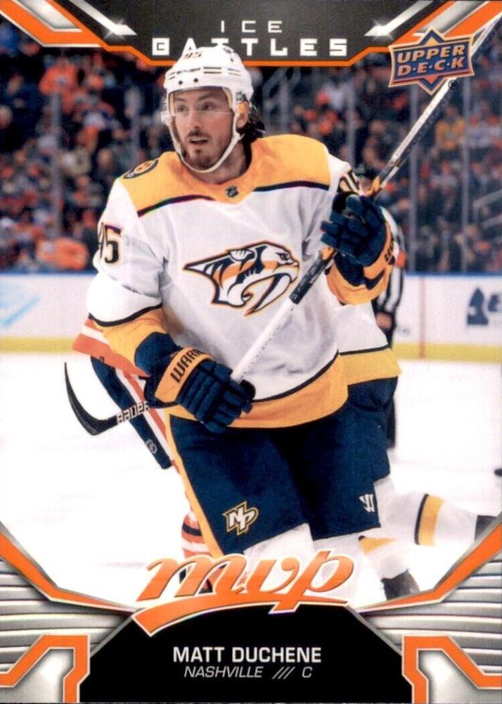 Matt Duchene #168 Nashville Predators | 2022-23 Upper Deck MVP Ice Battles