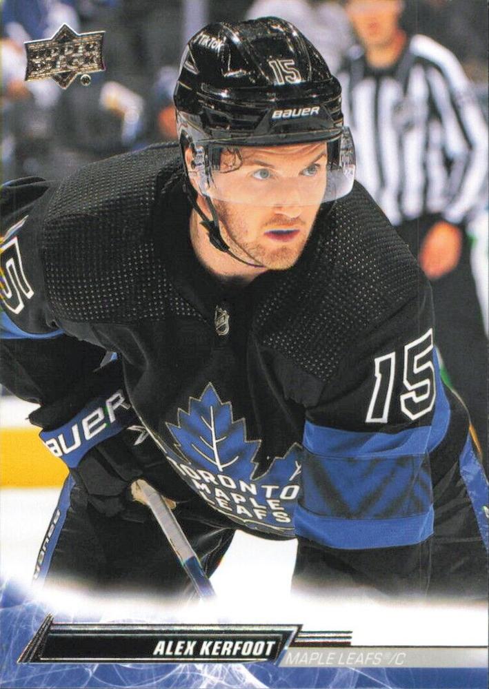 Alex Kerfoot #168 Toronto Maple Leafs | 2022-23 Upper Deck