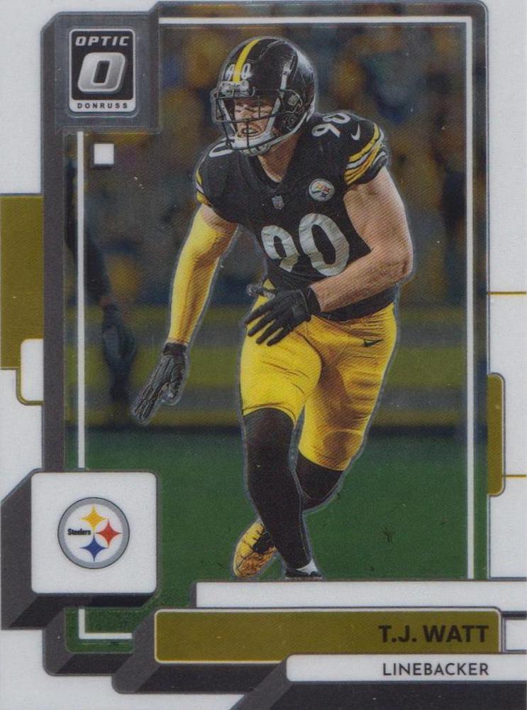 T.J. Watt #168 Pittsburgh Steelers | 2022 Donruss Optic | NFL Football