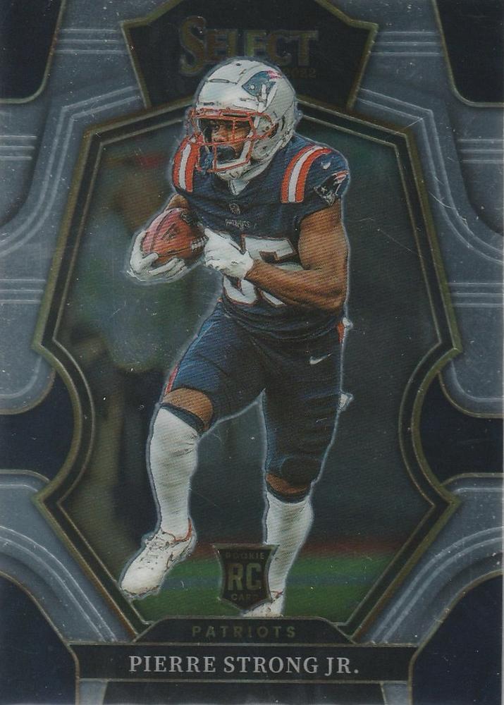 Pierre Strong Jr. #168 New England Patriots | 2022 Panini Select | NFL Football
