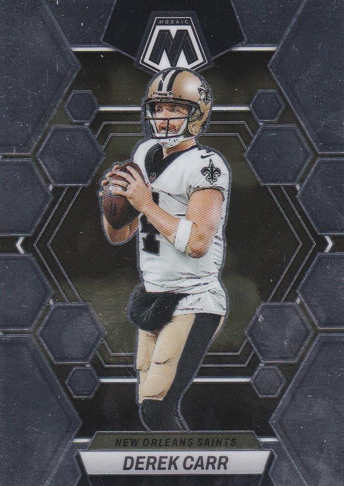 Derek Carr #168 New Orleans Saints | 2023 Panini Mosaic | NFL Football
