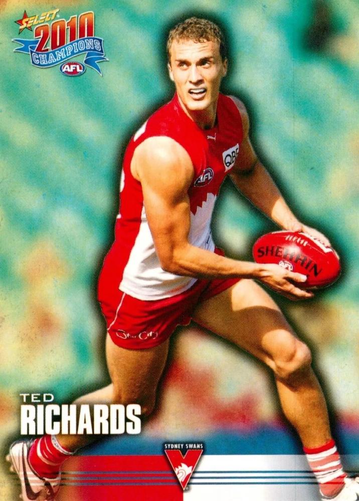 Ted Richards #169 Sydney Swans | 2010 Select AFL Champions