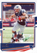 Julian Edelman #169 New England Patriots (Blue jersey) | 2020 Panini Donruss | NFL Football
