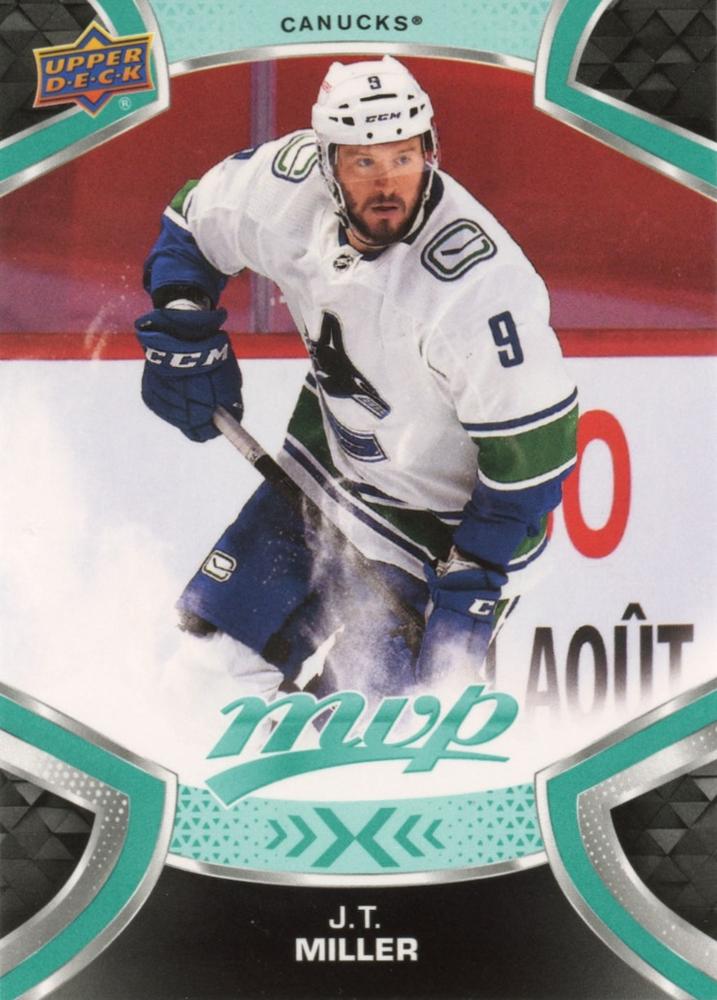 J.T. Miller #169 Vancouver Canucks | 2021-22 Upper Deck MVP
