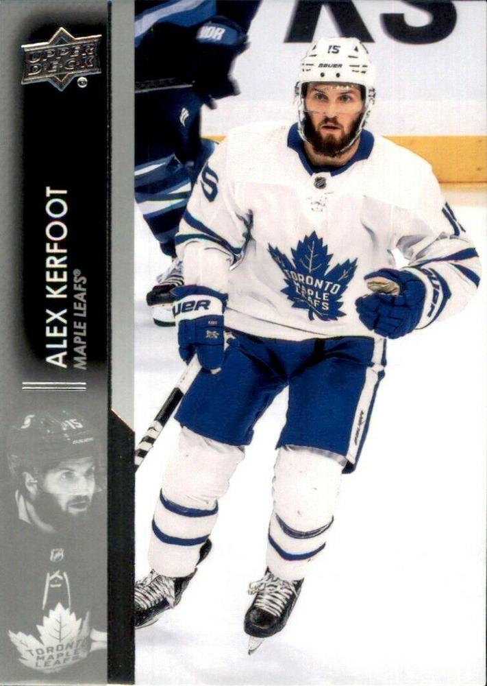 Alex Kerfoot #169 Toronto Maple Leafs | 2021-22 Upper Deck
