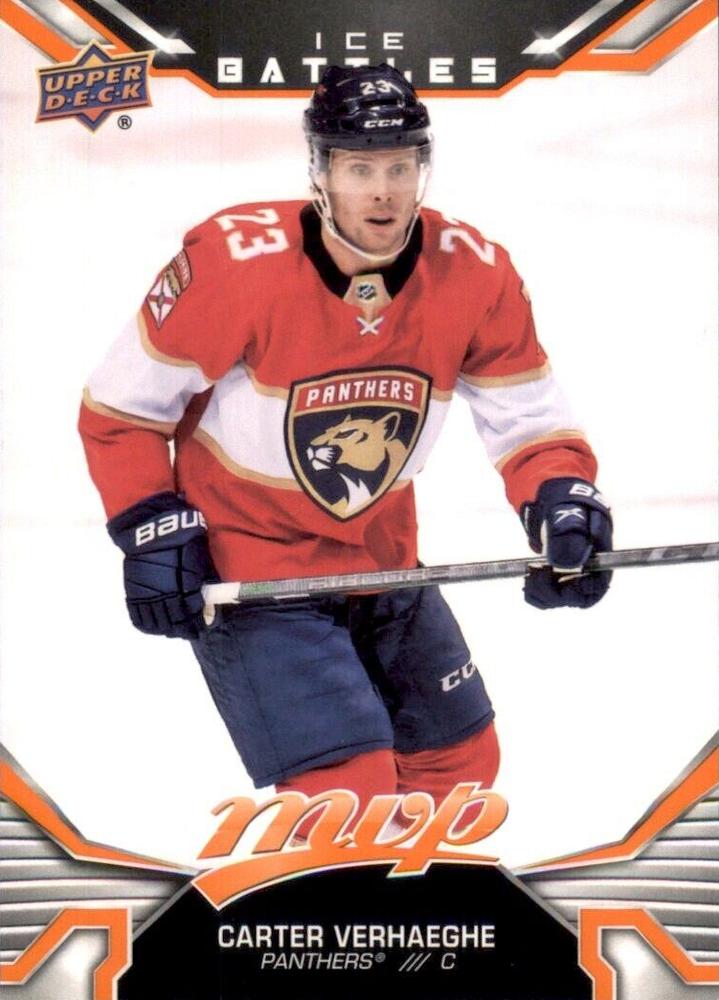 Carter Verhaeghe #169 Florida Panthers | 2022-23 Upper Deck MVP Ice Battles