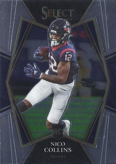 Nico Collins #169 Houston Texans | 2021 Panini Select |  | NFL Football