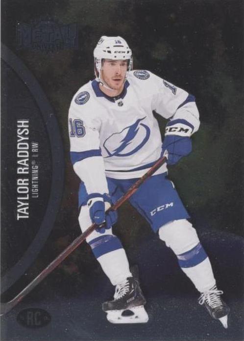 Taylor Raddysh Rookie #169 Tampa Bay Lightning | 2021-22 SkyBox Metal Universe
