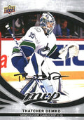 Thatcher Demko #169 Vancouver Canucks | 2023-24 Upper Deck MVP Silver Script