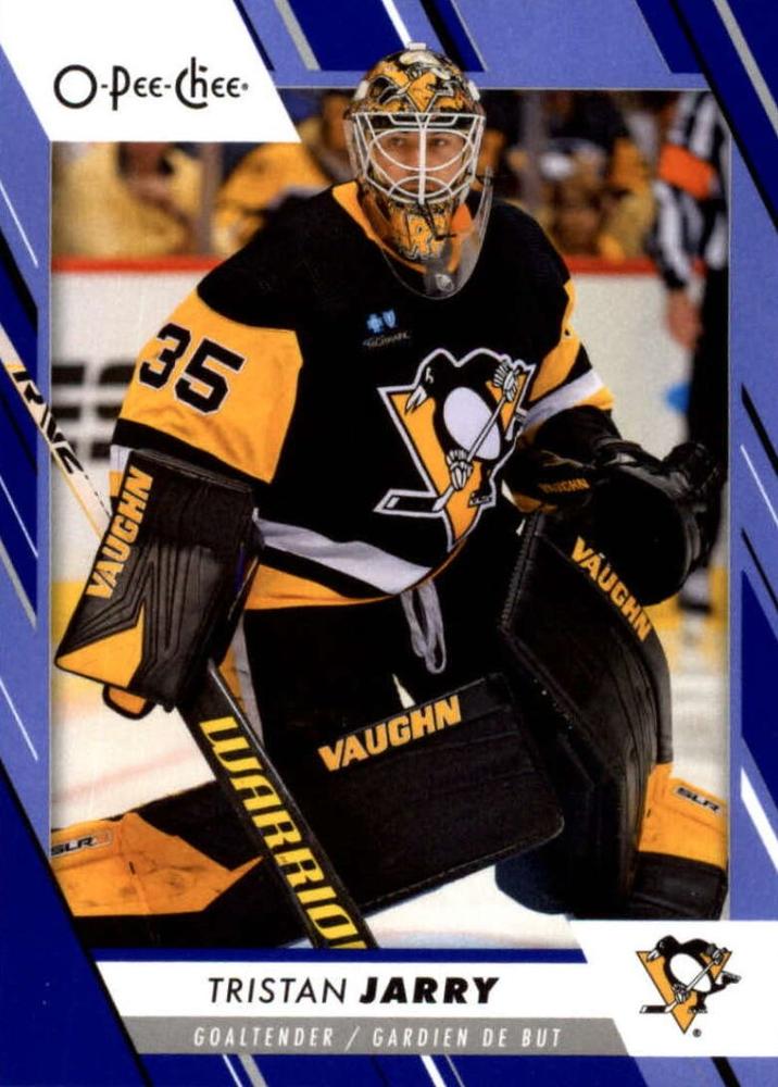 Tristan Jarry #169 Pittsburgh Penguins | 2023-24 O-Pee-Chee Blue Border