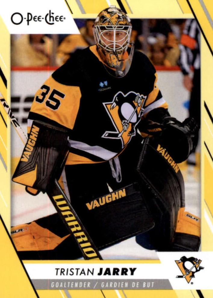 Tristan Jarry #169 Pittsburgh Penguins | 2023-24 O-Pee-Chee Yellow Border