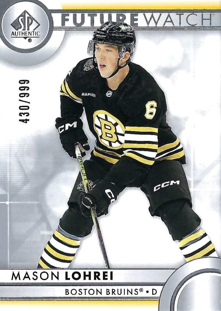 Mason Lohrei #169 Boston Bruins | 2023-24 SP Authentic