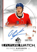 Oliver Kapanen #169 Montreal Canadiens | 2024-25 SP Authentic
