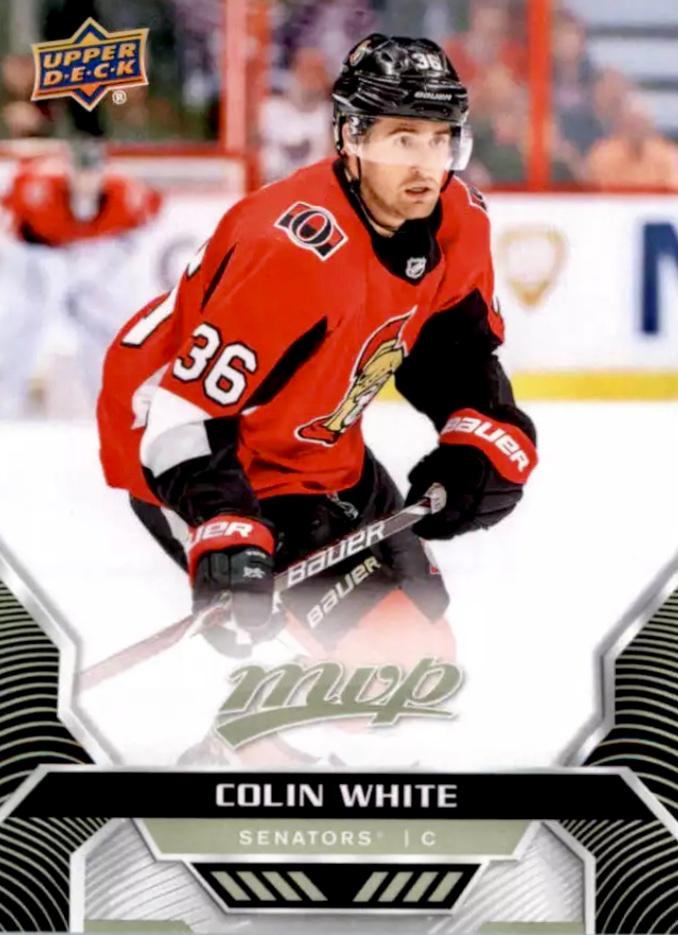 Colin White #16 Ottawa Senators | 2020-21 Upper Deck MVP