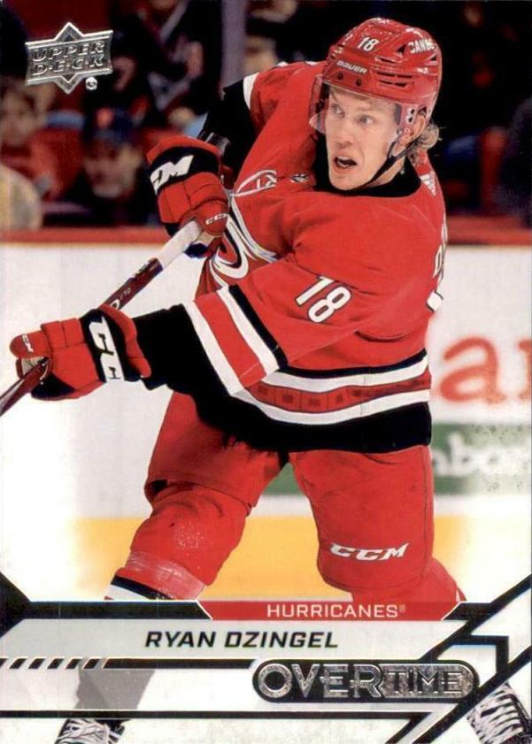 Ryan Dzingel #16 Carolina Hurricanes | 2020-21 Upper Deck Overtime