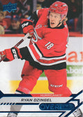 Ryan Dzingel #16 Carolina Hurricanes | 2020-21 Upper Deck Overtime Blue Foil
