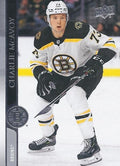 Charlie McAvoy #16 Boston Bruins | 2020-21 Upper Deck