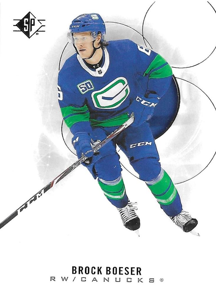 Brock Boeser #16 Vancouver Canucks | 2020-21 SP