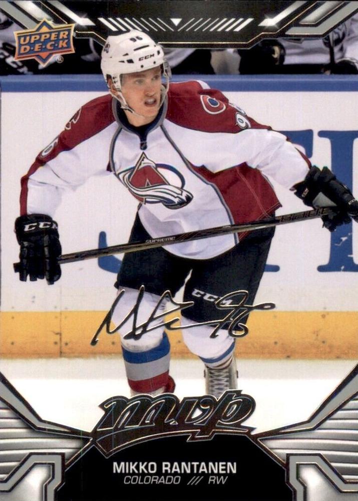 Mikko Rantanen #16 Colorado Avalanche | 2022-23 Upper Deck MVP Silver Script