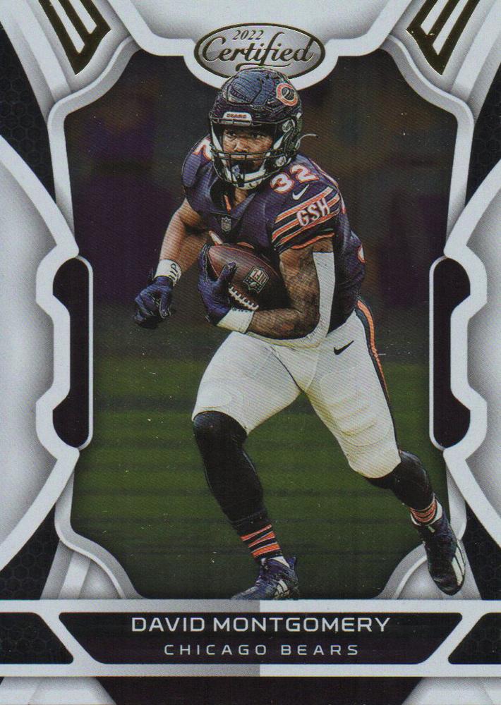 David Montgomery #16 Chicago Bears | 2022 Panini Certified | NFL Football