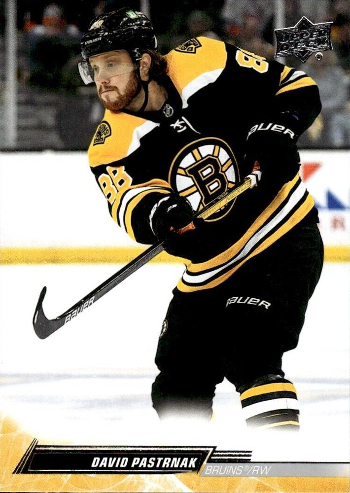 David Pastrnak #16 Boston Bruins | 2022-23 Upper Deck