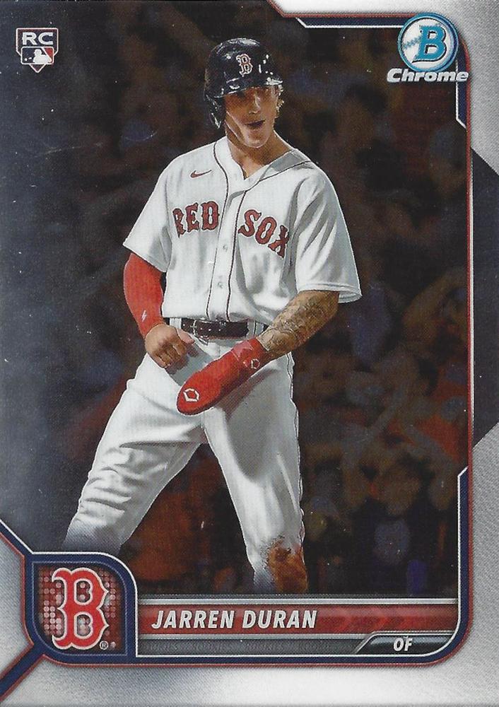 Jarren Duran #16 Boston Red Sox | 2022 Bowman Chrome