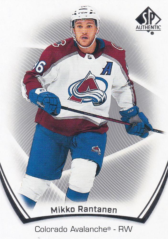 Mikko Rantanen #16 Colorado Avalanche | 2021-22 SP Authentic