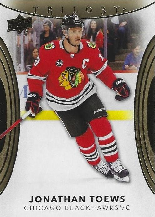 Jonathan Toews #16 Chicago Blackhawks | 2022-23 Upper Deck Trilogy