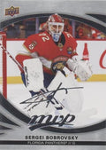 Sergei Bobrovsky #16 Florida Panthers | 2023-24 Upper Deck MVP Silver Script