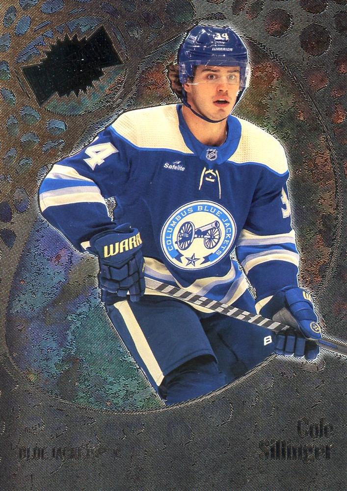 Cole Sillinger #16 Columbus Blue Jackets | 2022-23 SkyBox Metal Universe